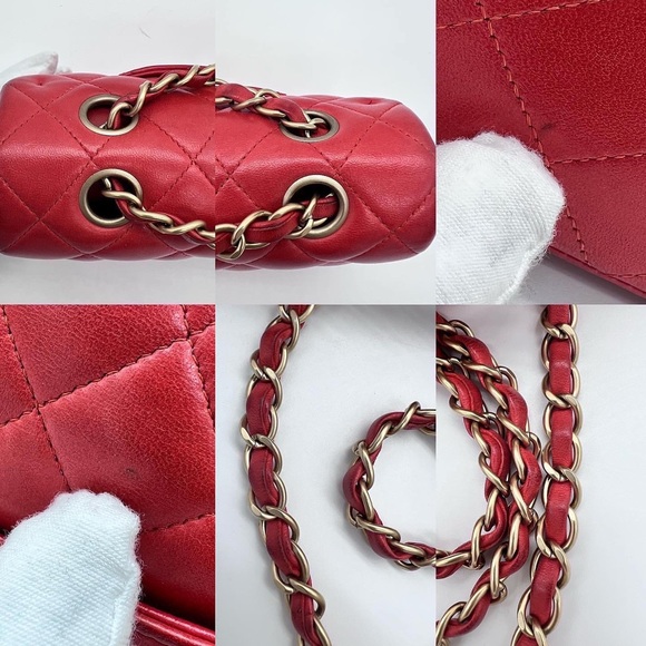 Authentic Chanel Classic Medium double flap in GHW - Picture 16 of 17